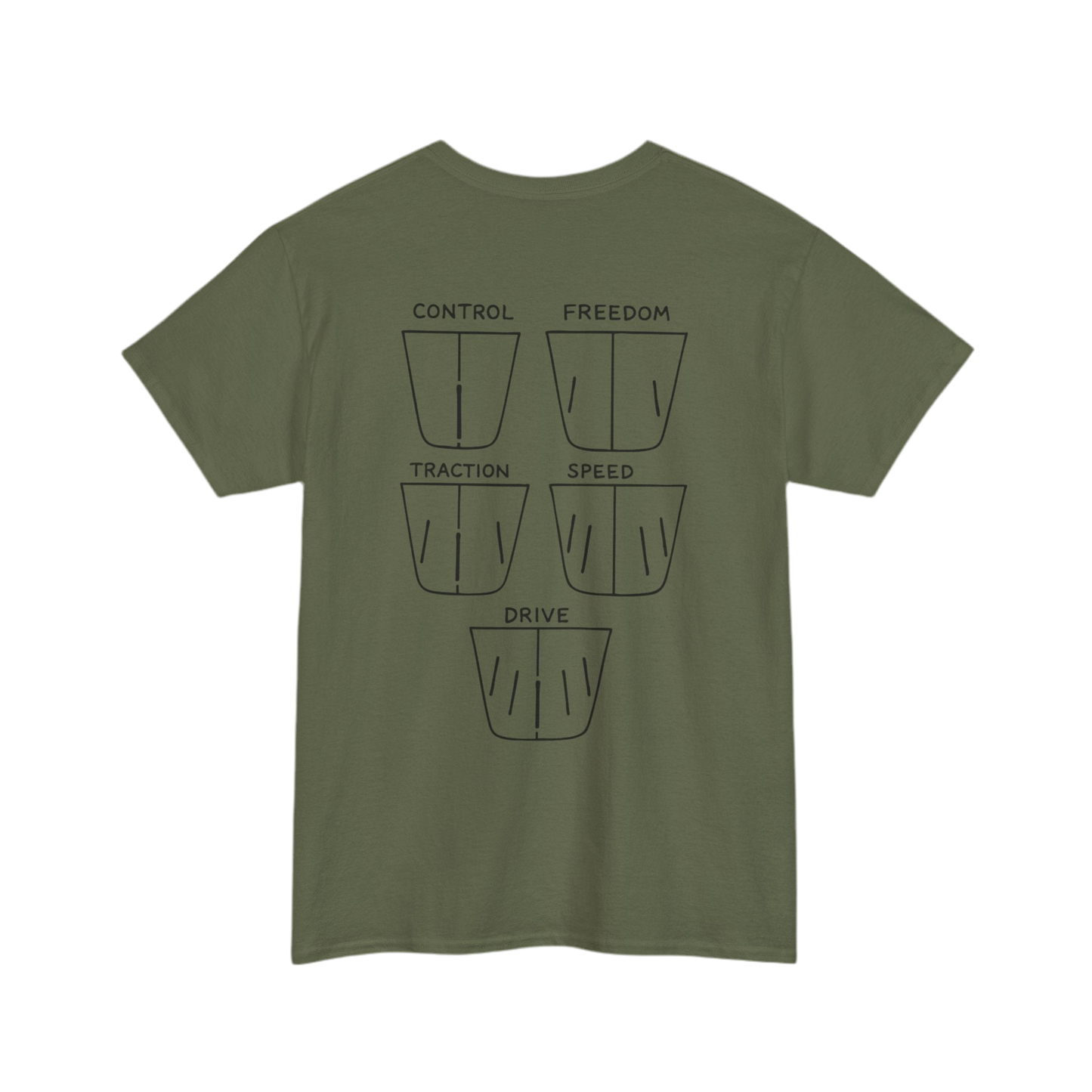 Set Up  Unisex Heavy Cotton Tee