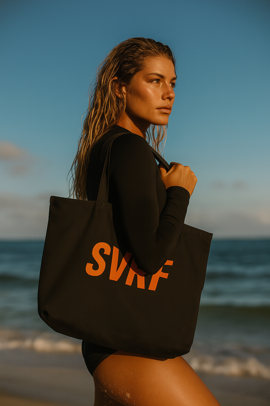 Large organic tote bag