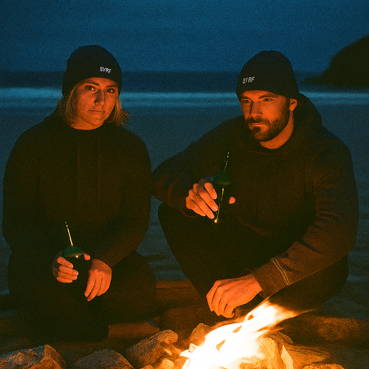 Organic ribbed beanie