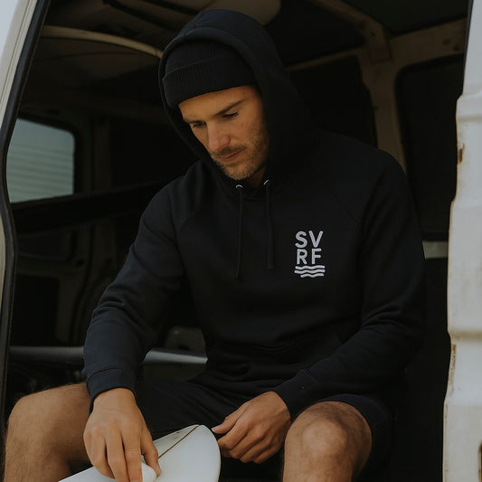Simple eco raglan hoodie