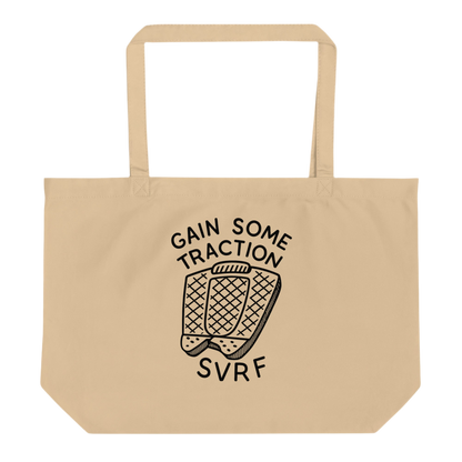 Traction Large organic tote bag